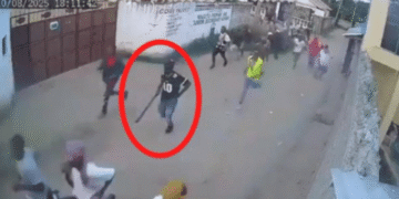 Panga wielding gang robs ukunda diani residents on cctv (1)