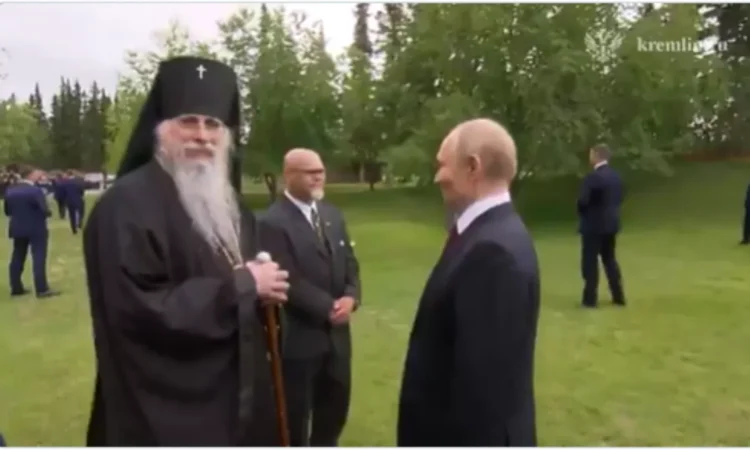 Putin in alaska