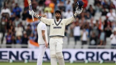 Washington sundar’ test 2025