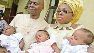 Couple gives birth after 14 years of childlessness