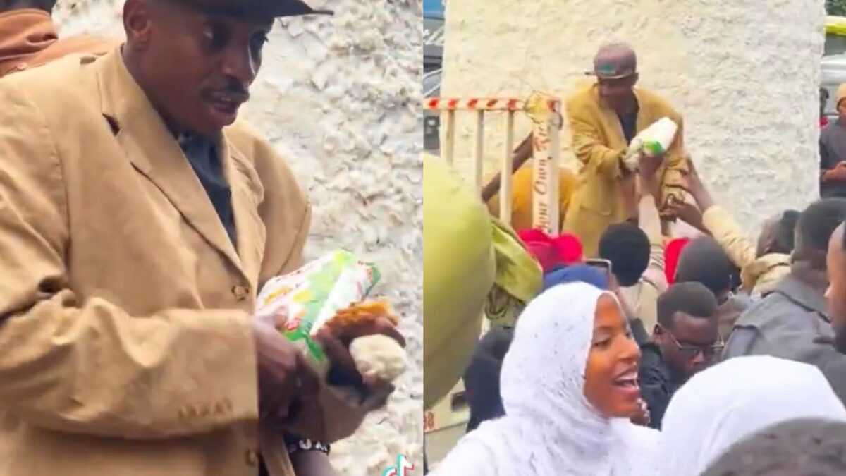 Eric omondi launches the biggest ugali in nairobi