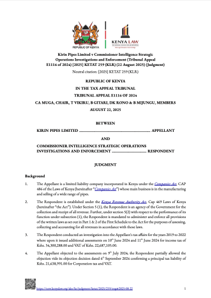 Kirin pipes ltd