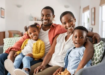 Marriage family photo in kenya