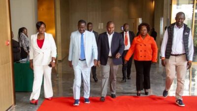 Odm pg underway. rt. hon. raila odinga chairing th