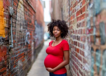 Pregnant woman photo