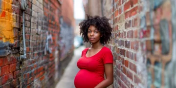 Pregnant woman photo