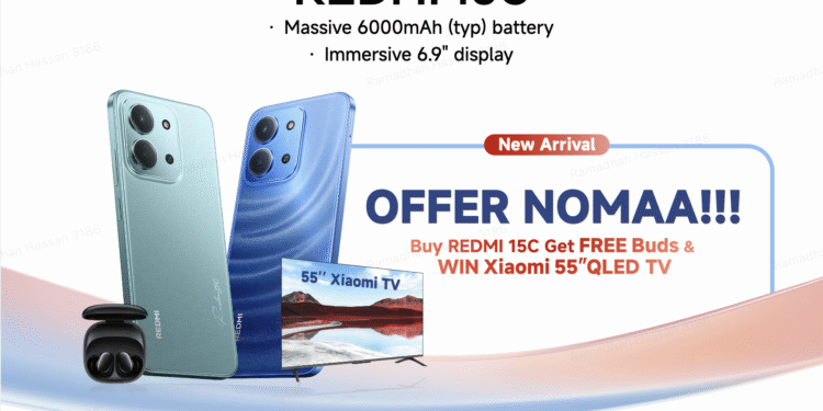 Redmi c15 xiomi phone