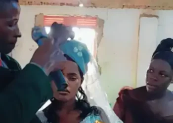 Shock as bride collapses, dies while exchanging vows with hubby during wedding