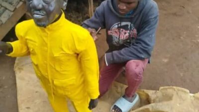 Artist behind ruto and kipyegon sculptures beaten