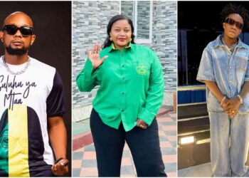 Billnas (l( shilole (c) and sharobaro wa instagram