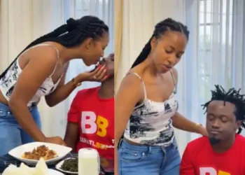 Diana and bahati spit feeding video top
