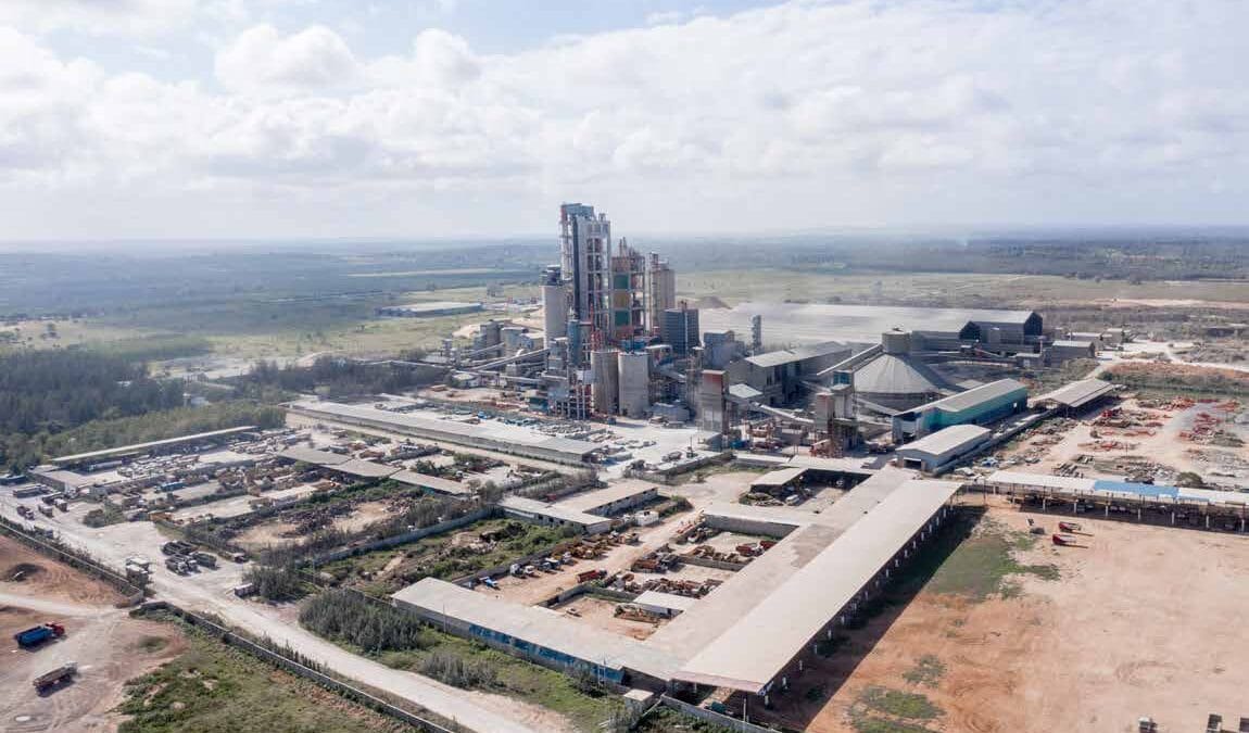 Mombasa cement vipingo aerial photo