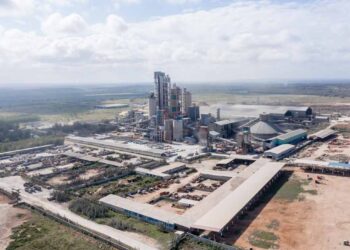 Mombasa cement vipingo aerial photo