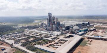 Mombasa cement vipingo aerial photo