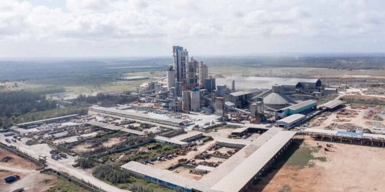 Mombasa cement vipingo aerial photo