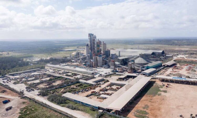 Mombasa cement vipingo aerial photo