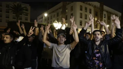 Morocco protestors