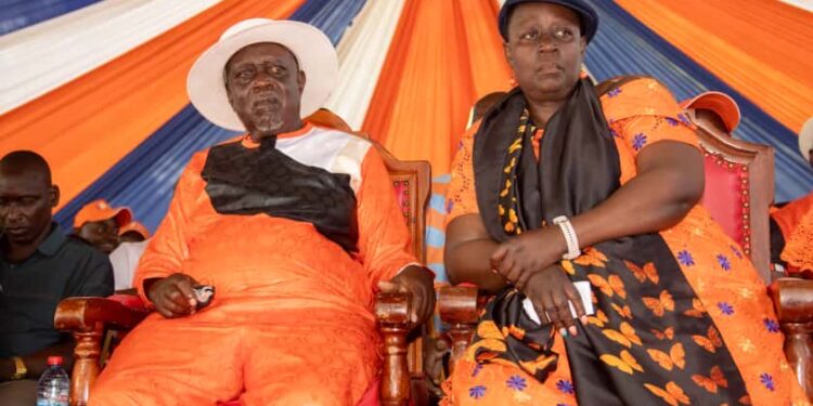 Oburu and ruth odinga