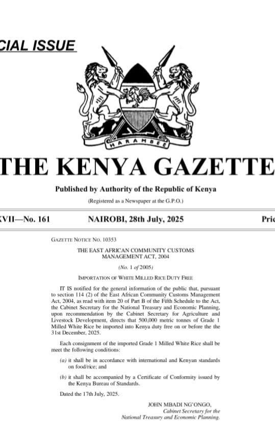 Our mwea rice farmers have invested heavily to pro