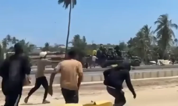 Protests in tanzania