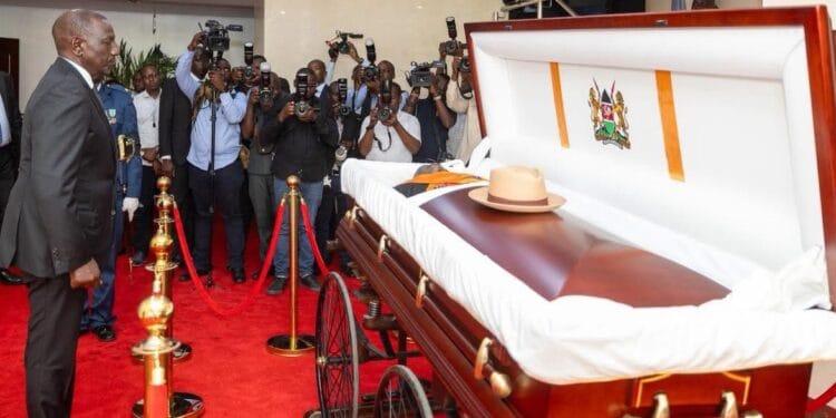 Ruto raila funeral