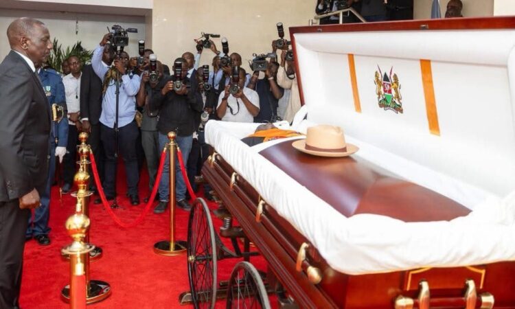 Ruto raila funeral