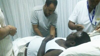 Raila odinga hospitalized photo