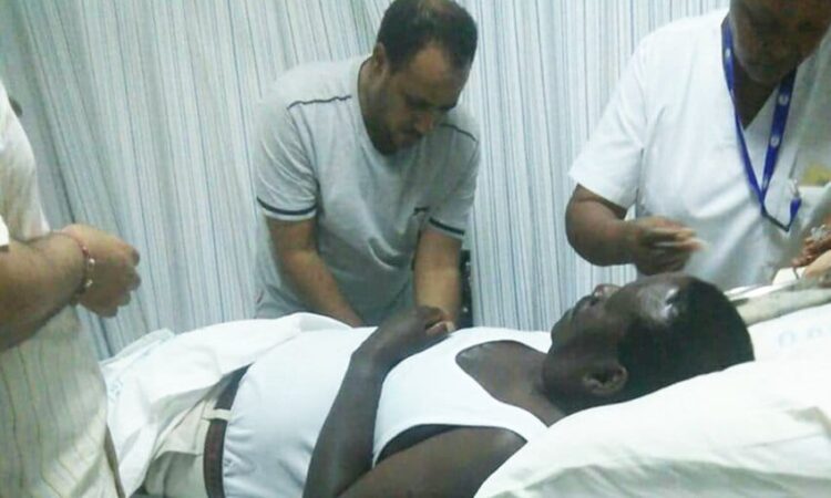 Raila odinga hospitalized photo