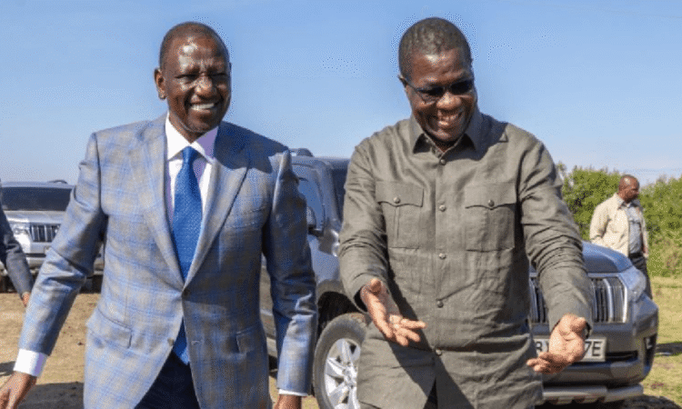 Ruto and opiyo