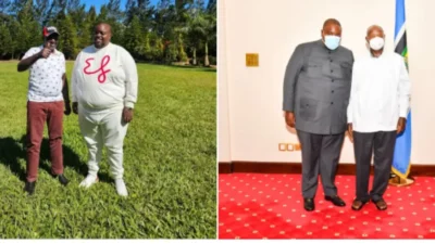 Wicknell chivayo in presidents photos fraud