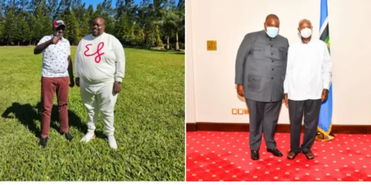 Wicknell chivayo in presidents photos fraud