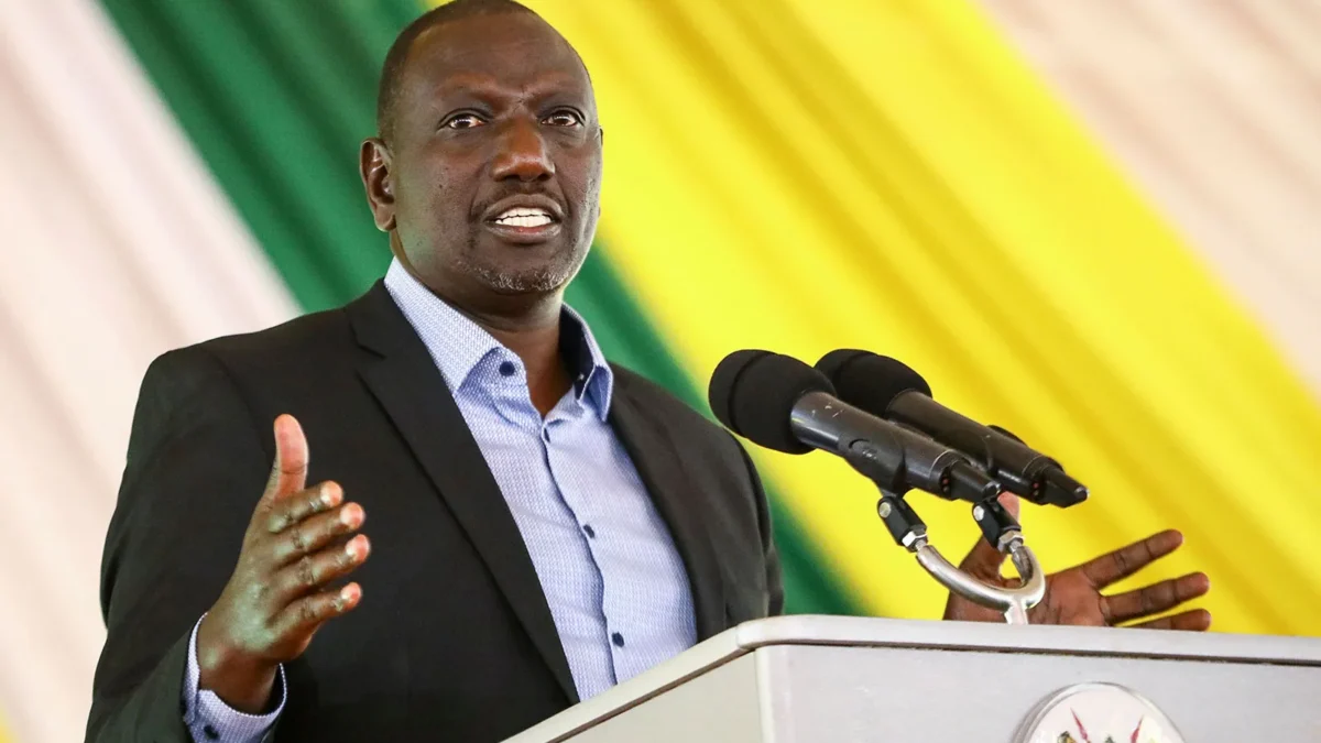 William ruto press conference kenya