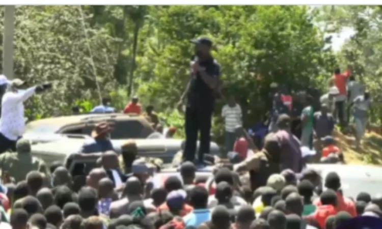 George Natembeya in Kabuchie