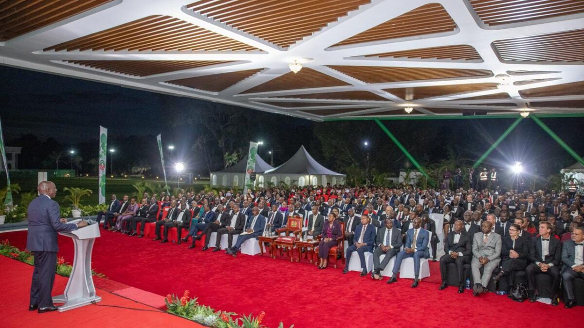 Hosted the Taxpayers Dinner at State House Nairobi