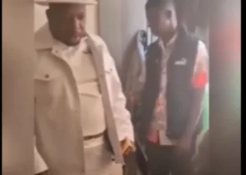 Mike Sonko at son in law place photo