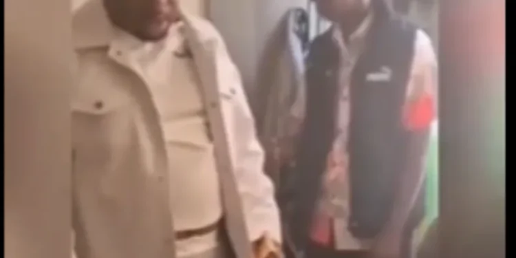 Mike Sonko at son in law place photo