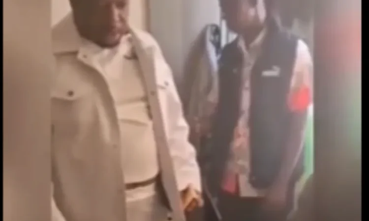Mike Sonko at son in law place photo