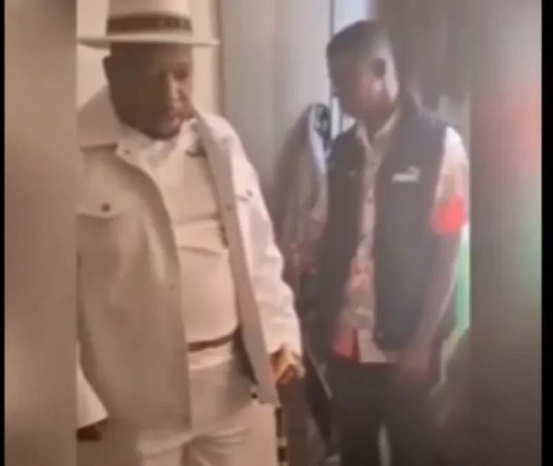 Mike Sonko at son in law place photo