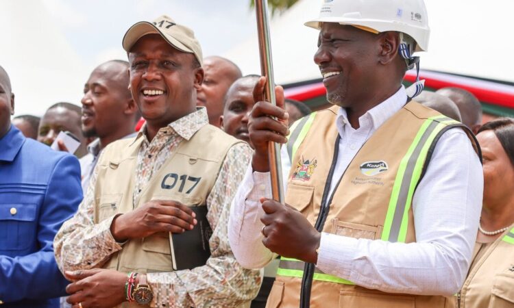 President Ruto in Makueni