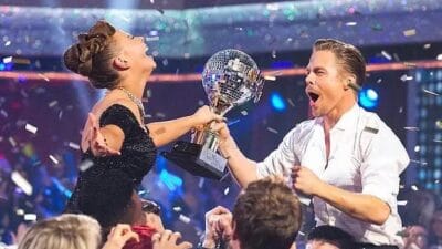 Robert and his professional partner Witney Carson