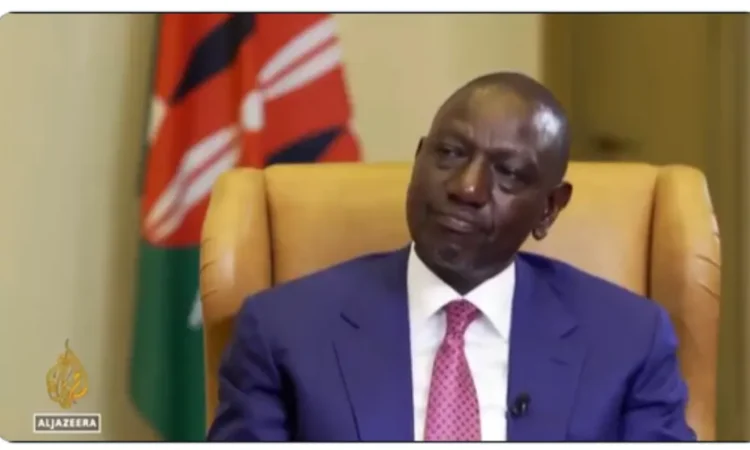 Ruto on Al Jazeera
