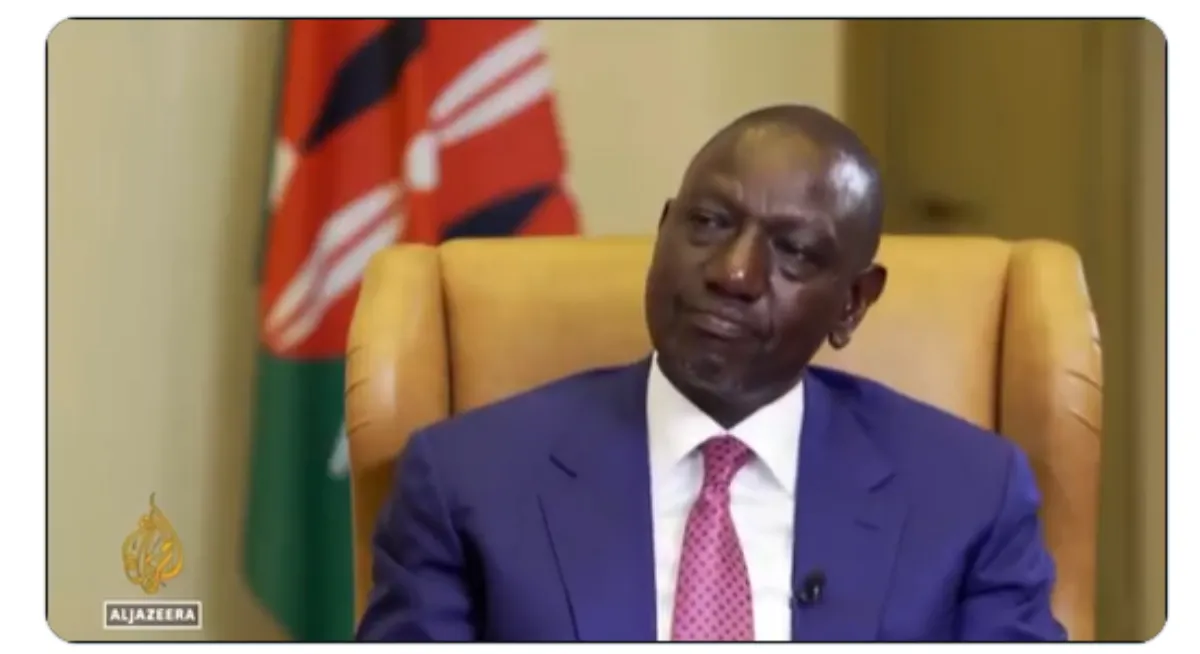 Ruto on Al Jazeera