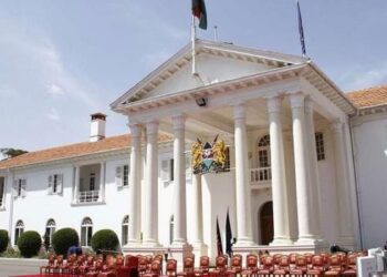 State House building in Nairobi