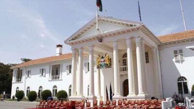 State House building in Nairobi