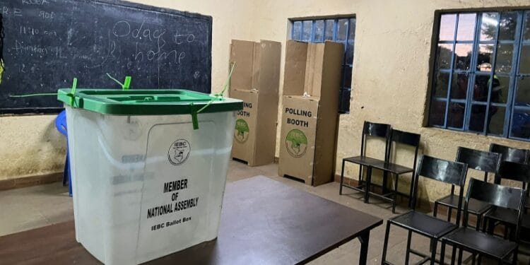 Mbeere north ballot boxes