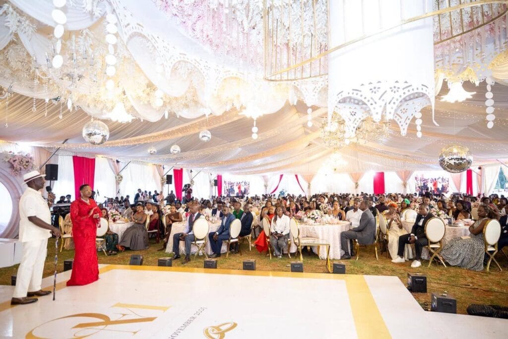 Mudavadi and ruto at mudavadison wedding photo