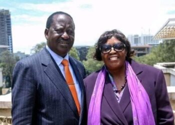 Raila odinga and his sister beryl