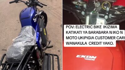 An electric motorbike user calls out Spiro