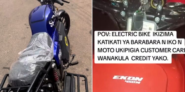 An electric motorbike user calls out Spiro