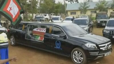 Cyrus Jirongo burial